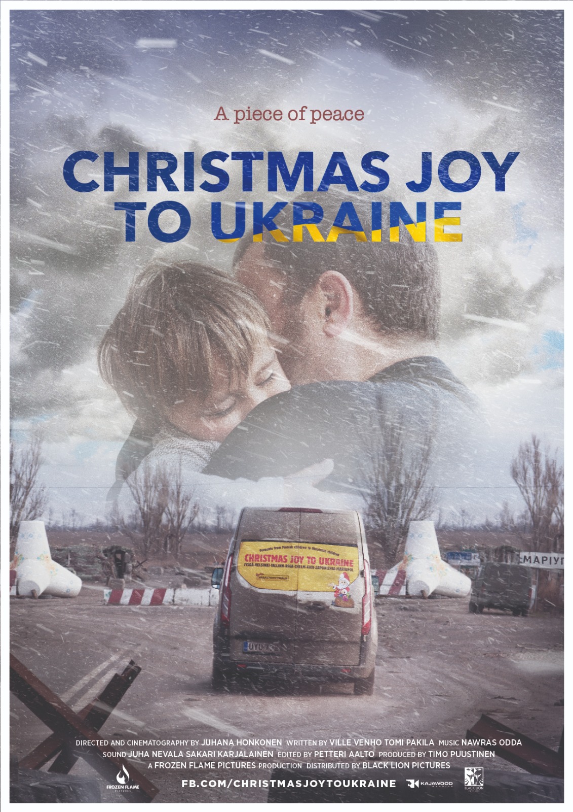 The Finnish documentary "Christmas Joy to Ukraine," directed by Juhana Honkonen, tells about charity. 