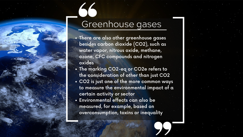 greenhouse gases